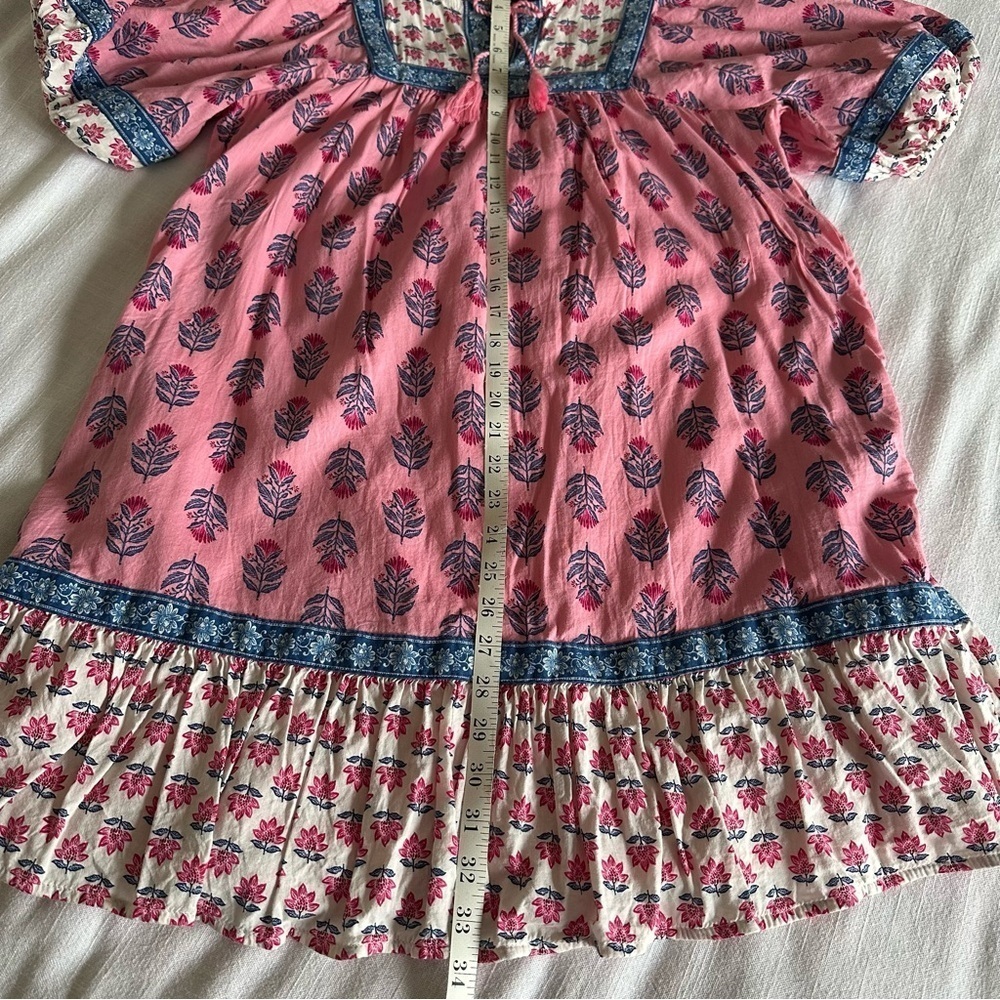 Old Navy ASO I Woke Up A Vampire Dress Womens M Floral Boho Cottage Coquette - Picture 8 of 16